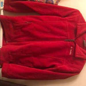 Columbia boy red jacket size M10/12